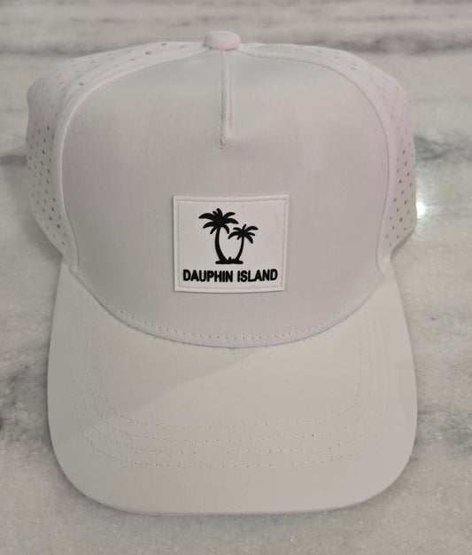 DAUPHIN ISLAND PALM TREE COOL FIT HAT