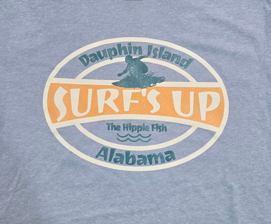 SURF'S UP SS HEATHER T-SHIRT
