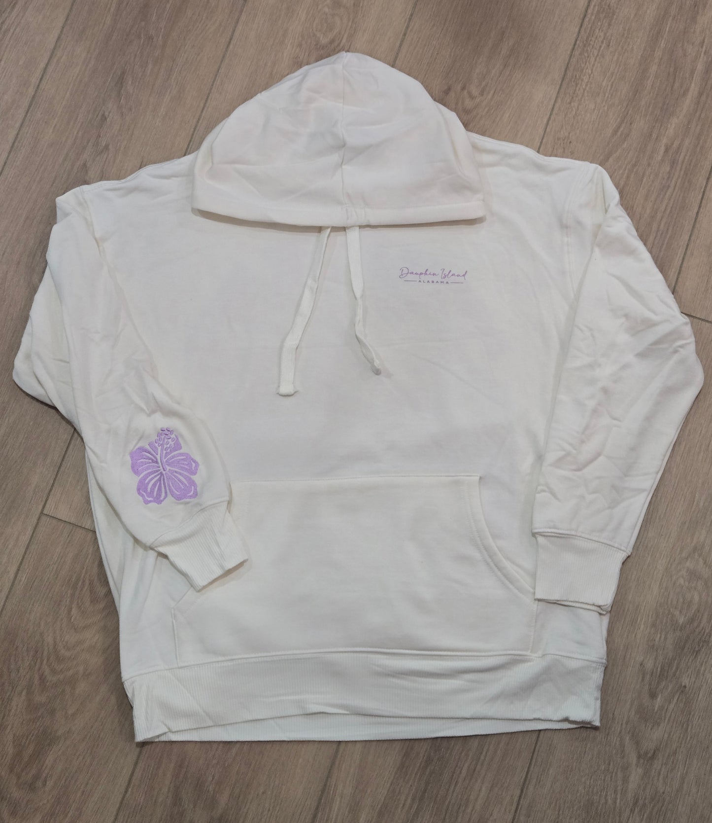 COASTAL EMBROIDERY HOODIE