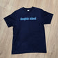 YOUTH DAUPHIN ISLAND BLOCK PRINT T-SHIRT