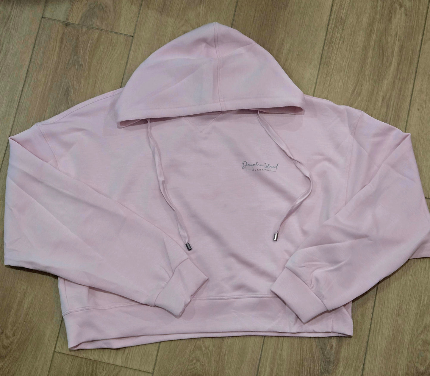 SILKY OVERSIZED HOODIE TOP