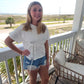 FRONT TIE TEE