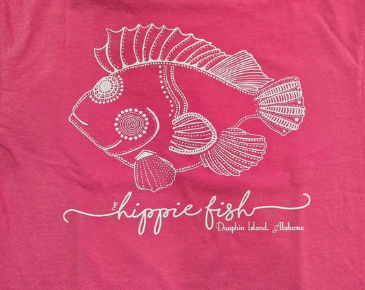 THE HIPPIE FISH SIGNATURE LOGO LG SLEEVE ADULT