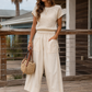 PHOEBE SHORT SLEEVE KNIT TOP