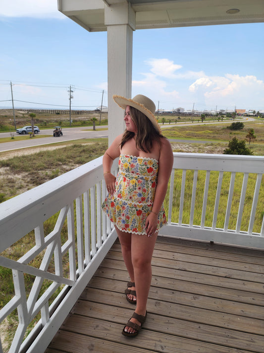 BLOOMING ROMPER