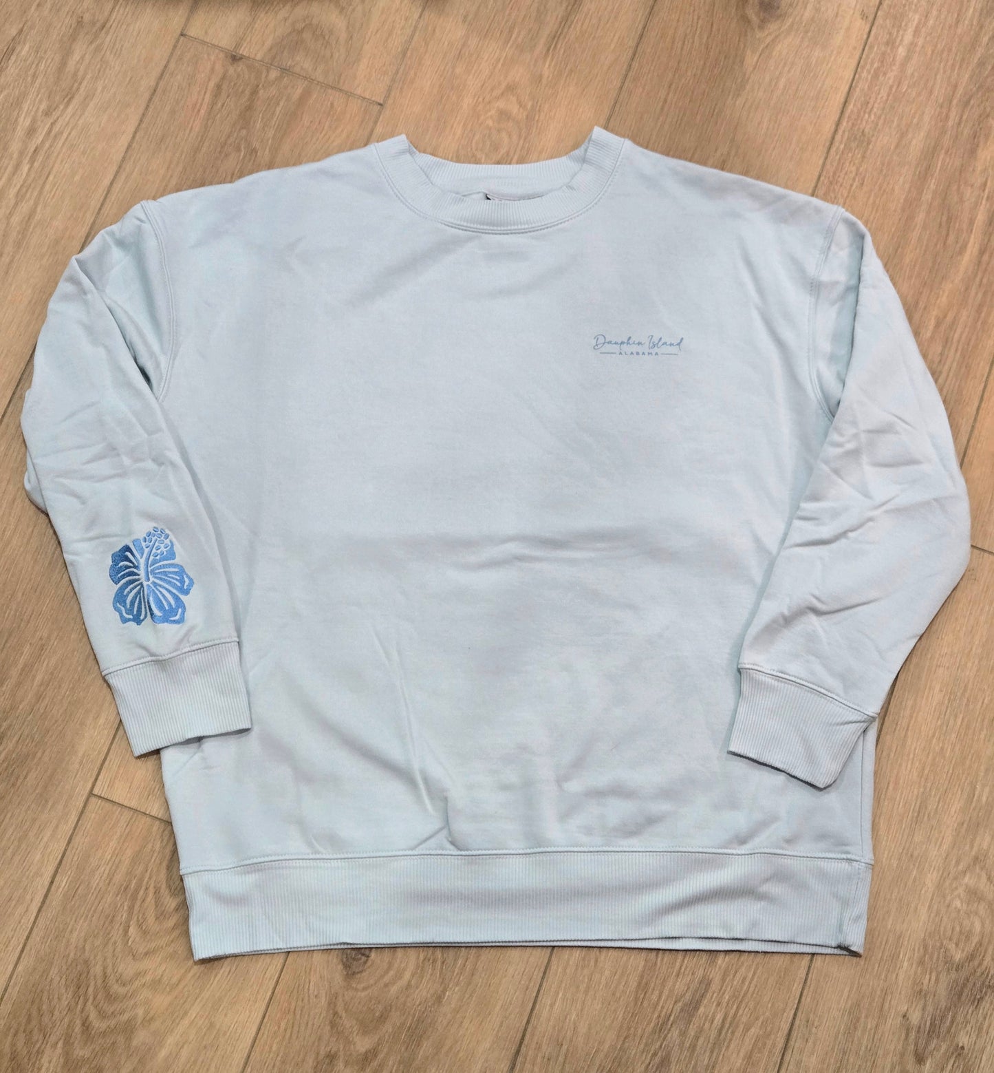 COASTAL EMBROIDERY SWEATSHIRTS