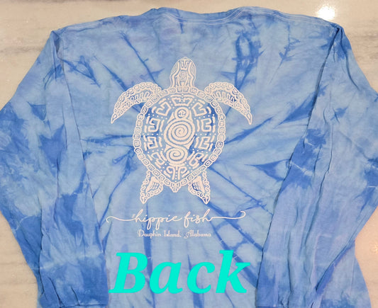 TURTLE LONG SLEEVE ADULT T SHIRT