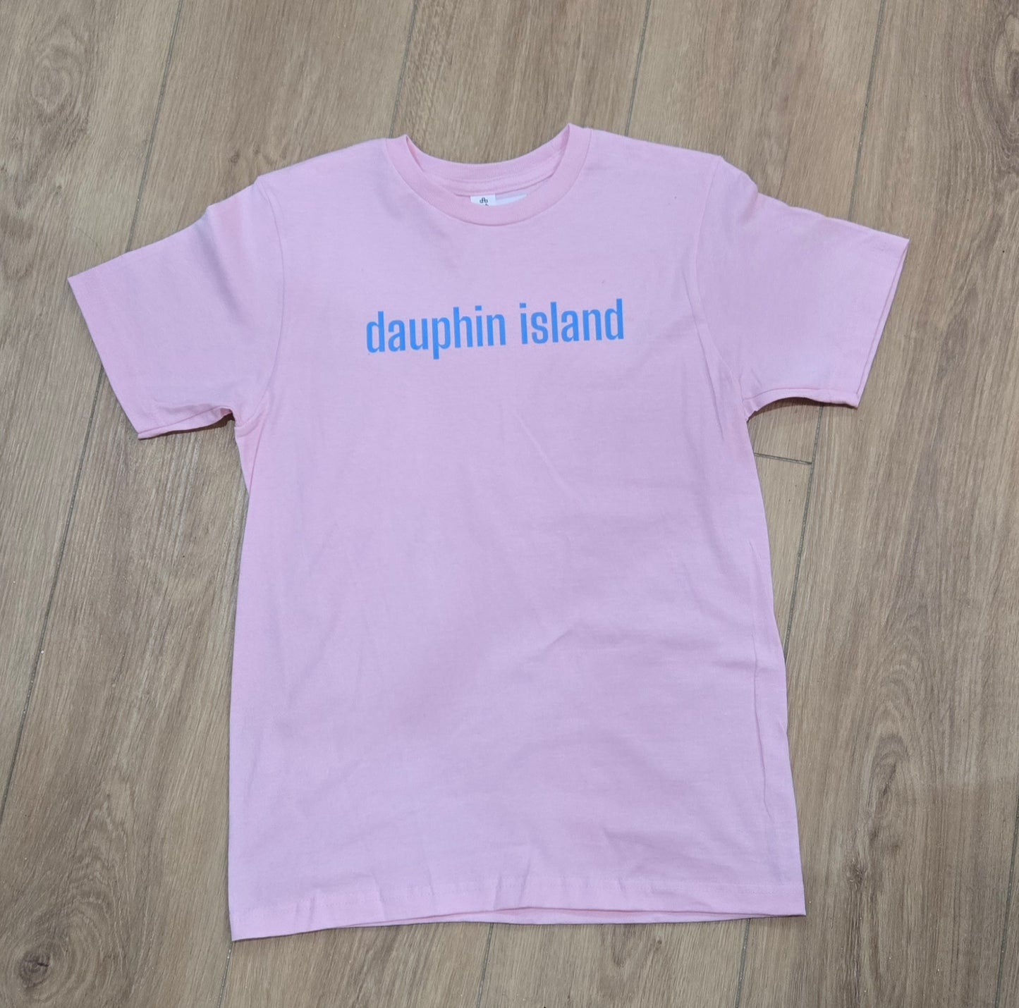 YOUTH DAUPHIN ISLAND BLOCK PRINT T-SHIRT