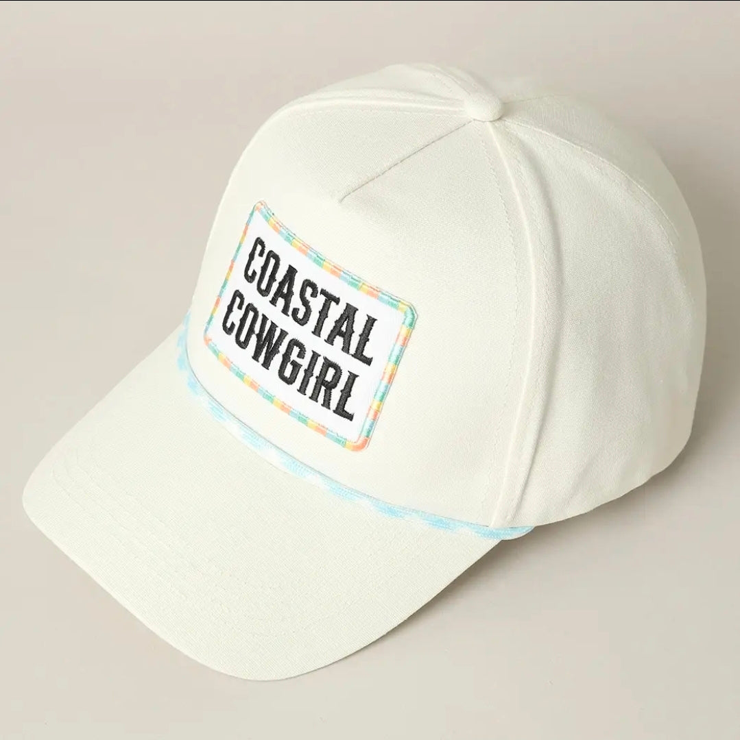 COASTAL COWGIRL TRUCKER HAT