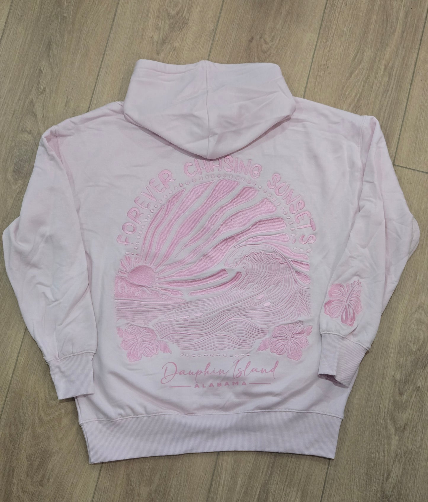 COASTAL EMBROIDERY HOODIE
