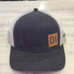 OFFSET LEATHER PATCH DI HAT