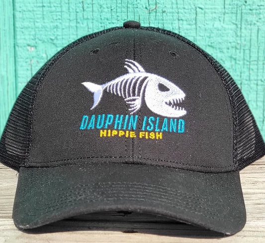 HIPPIE FISH BONES TRUCKER HAT