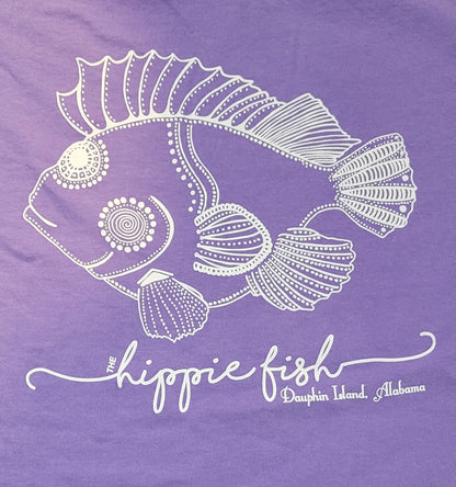 THE HIPPIE FISH SIGNATURE LOGO SHORT SLEEVE ADULT