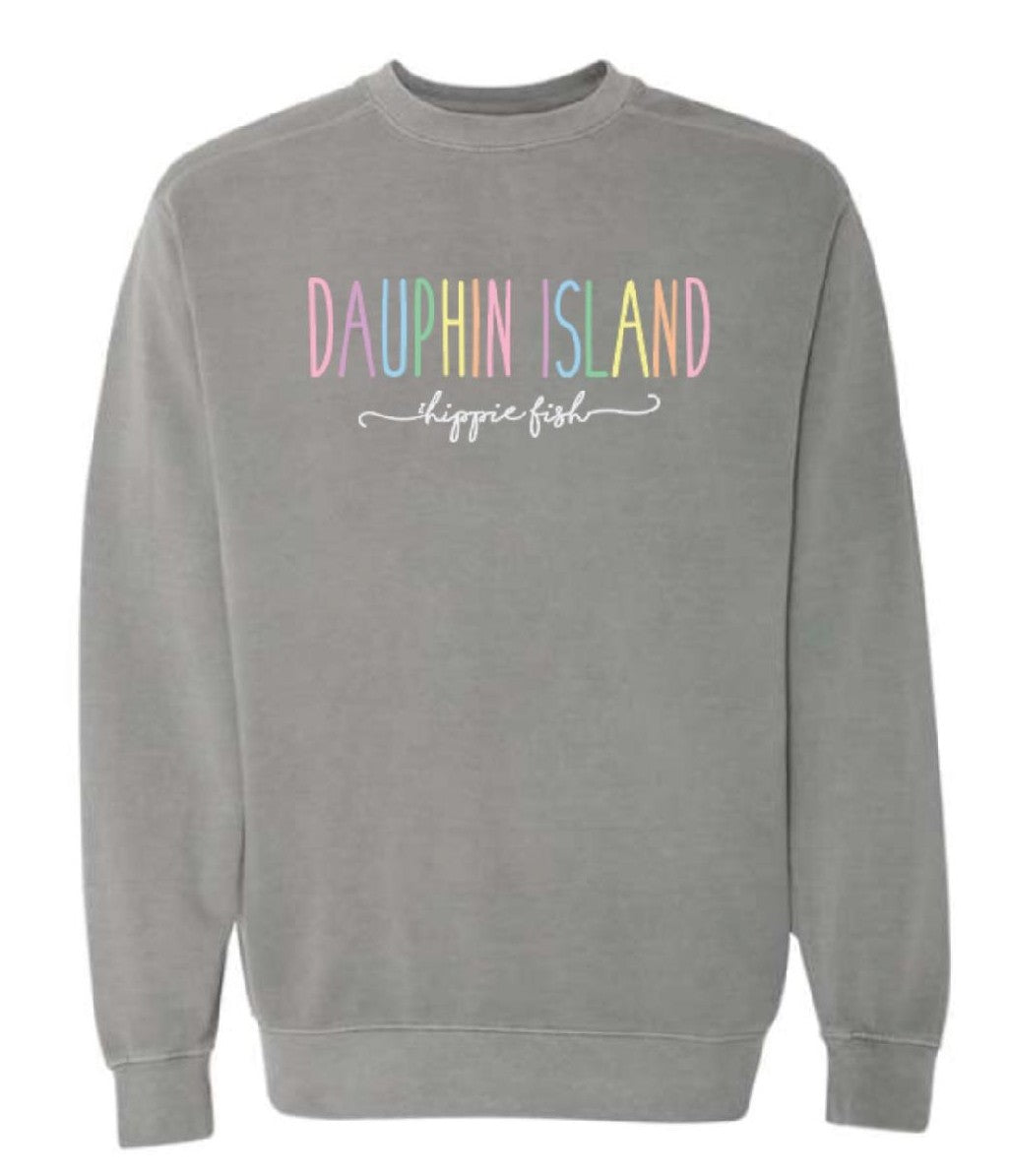 DAUPHIN ISLAND PASTEL EMBROIDERY