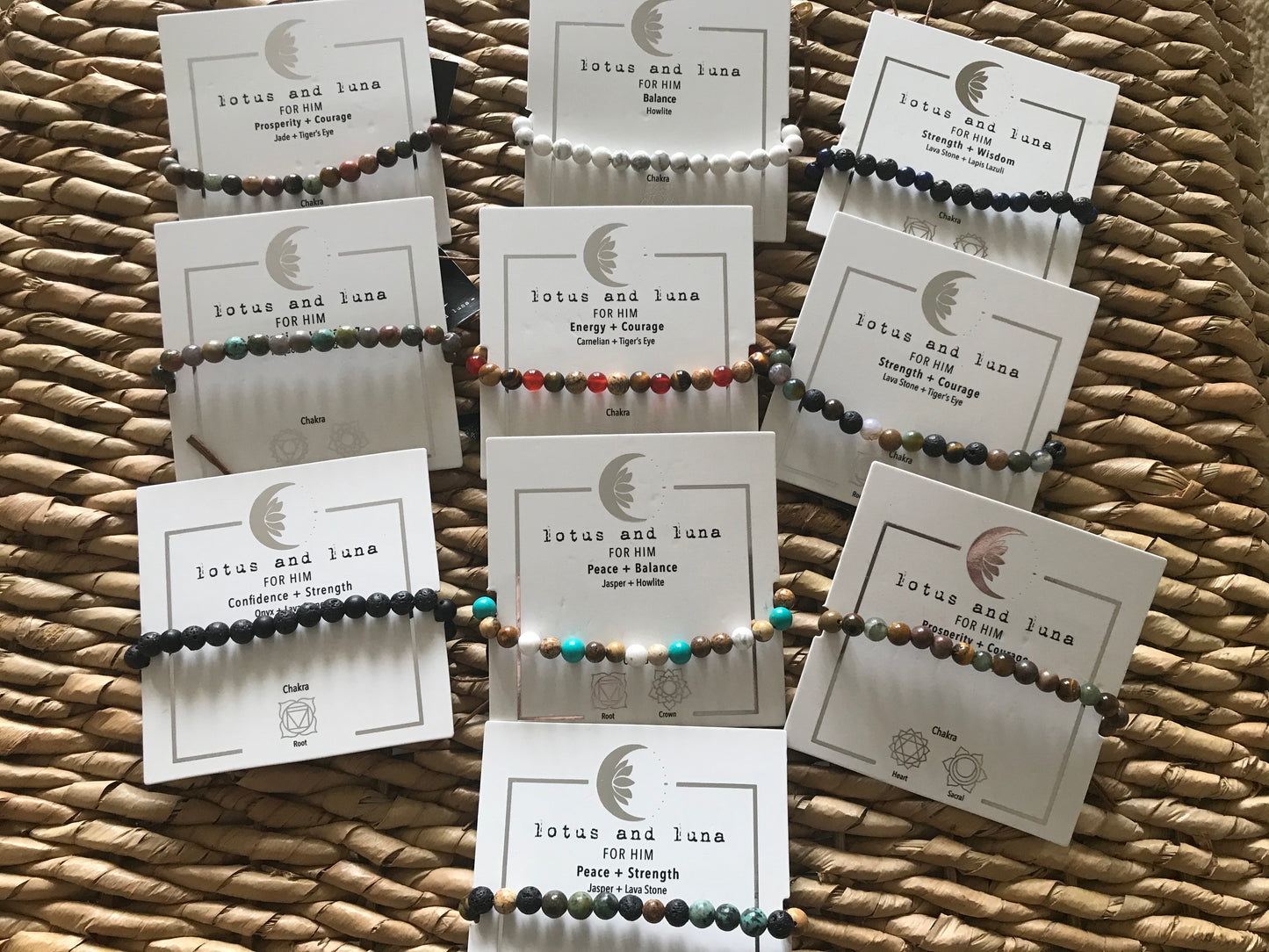 GEMSTONE BRACELETS AND CHOKERS