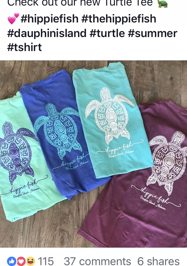 TURTLE SHORT SLEEVE ADULT T-SHIRT