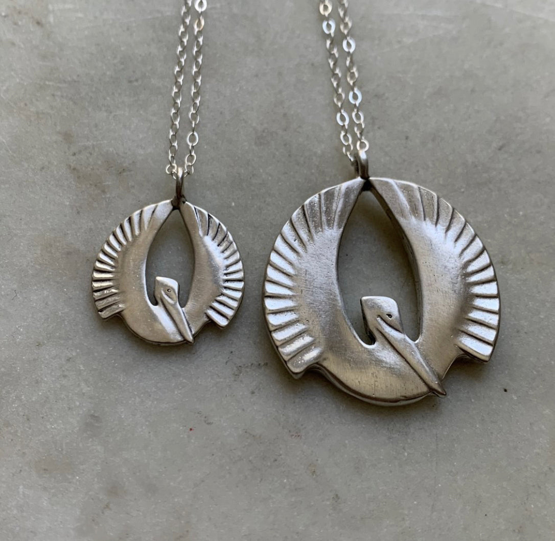 MIMOSA CASTED BRONZE & SILVER JEWELRY