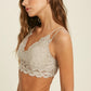 LACEY DOUBLE STRAP SCALLOPED BRALETTE
