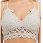 LACEY DOUBLE STRAP SCALLOPED BRALETTE
