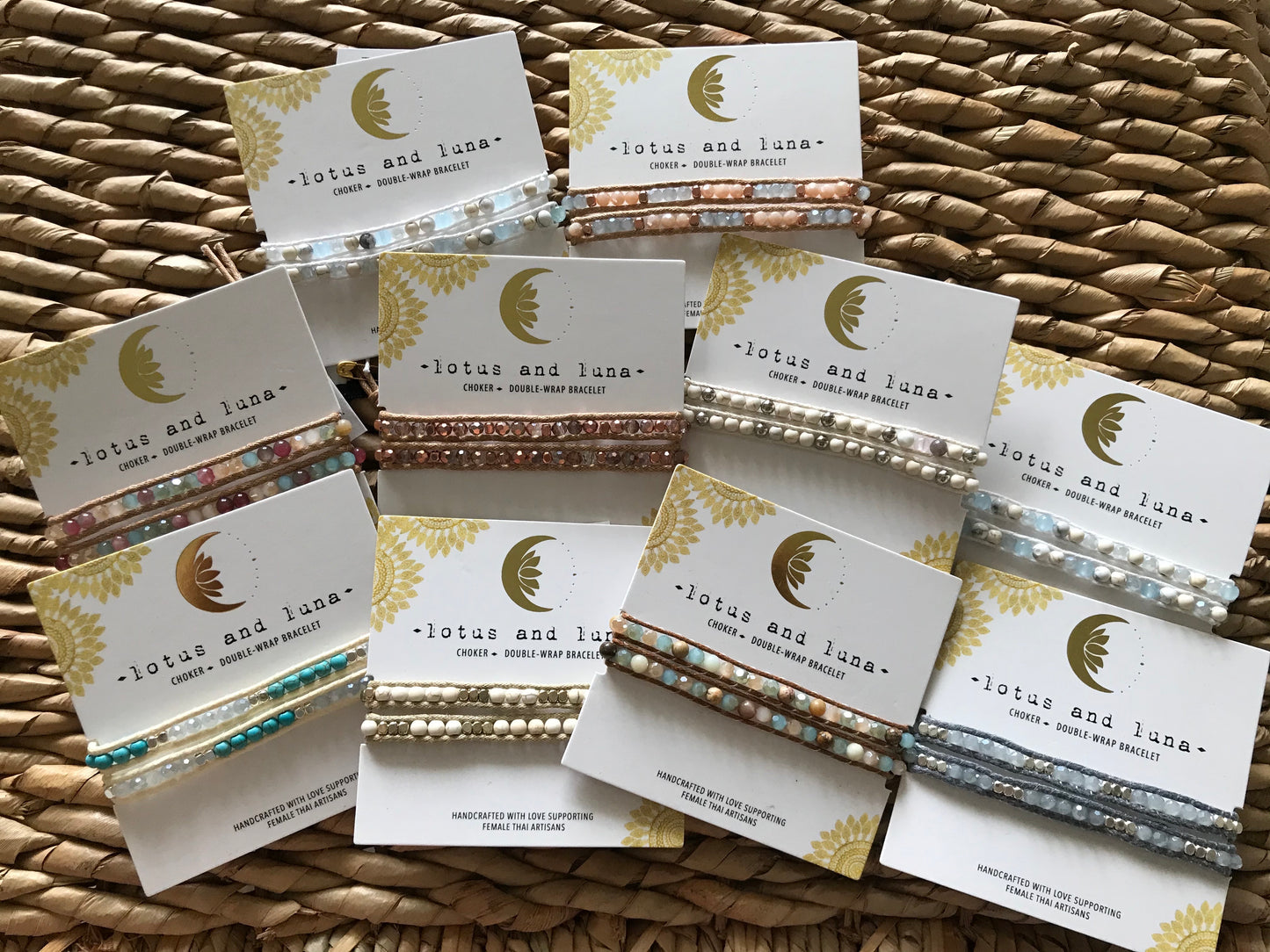 GEMSTONE BRACELETS AND CHOKERS