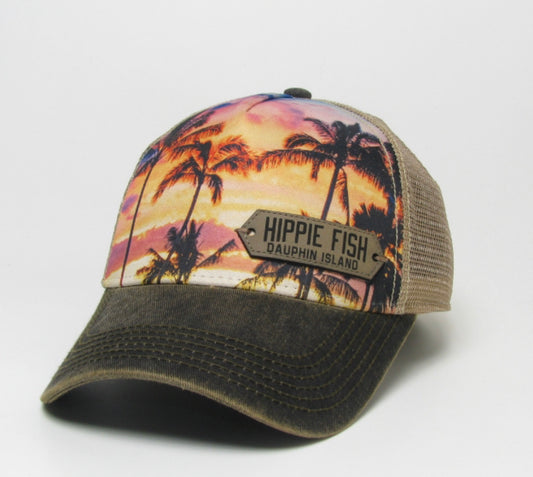Fish Hippie Camo Trucker Hat – Incognito Menswear