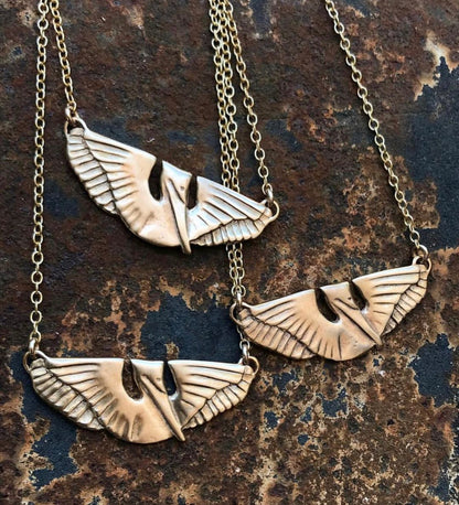 MIMOSA CASTED BRONZE & SILVER JEWELRY