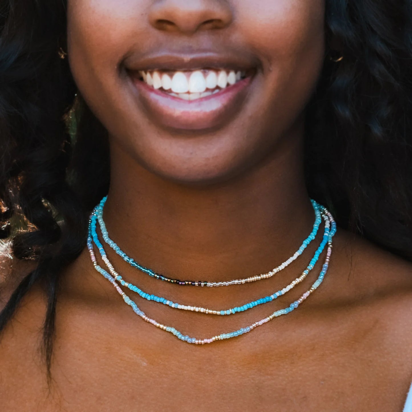 GEMSTONE BRACELETS AND CHOKERS